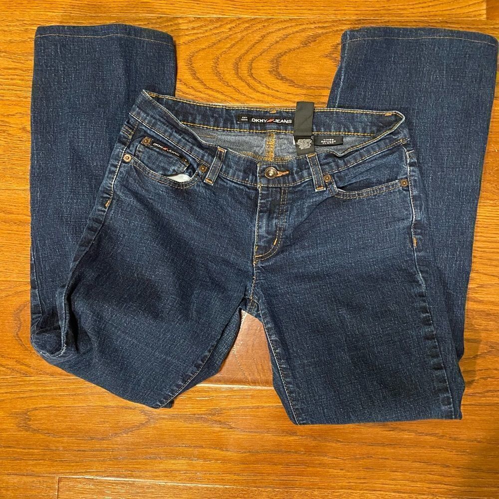 DKNY jeans time square flare size 7